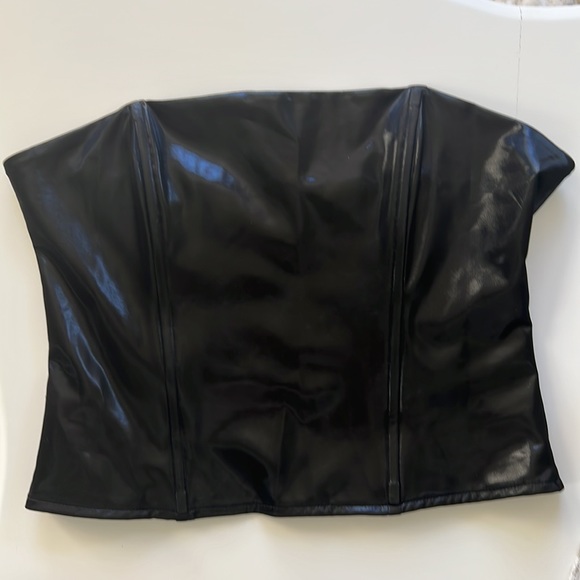 WeWoreWhat Fitted Corset in Black Size 10 - Picture 5 of 5